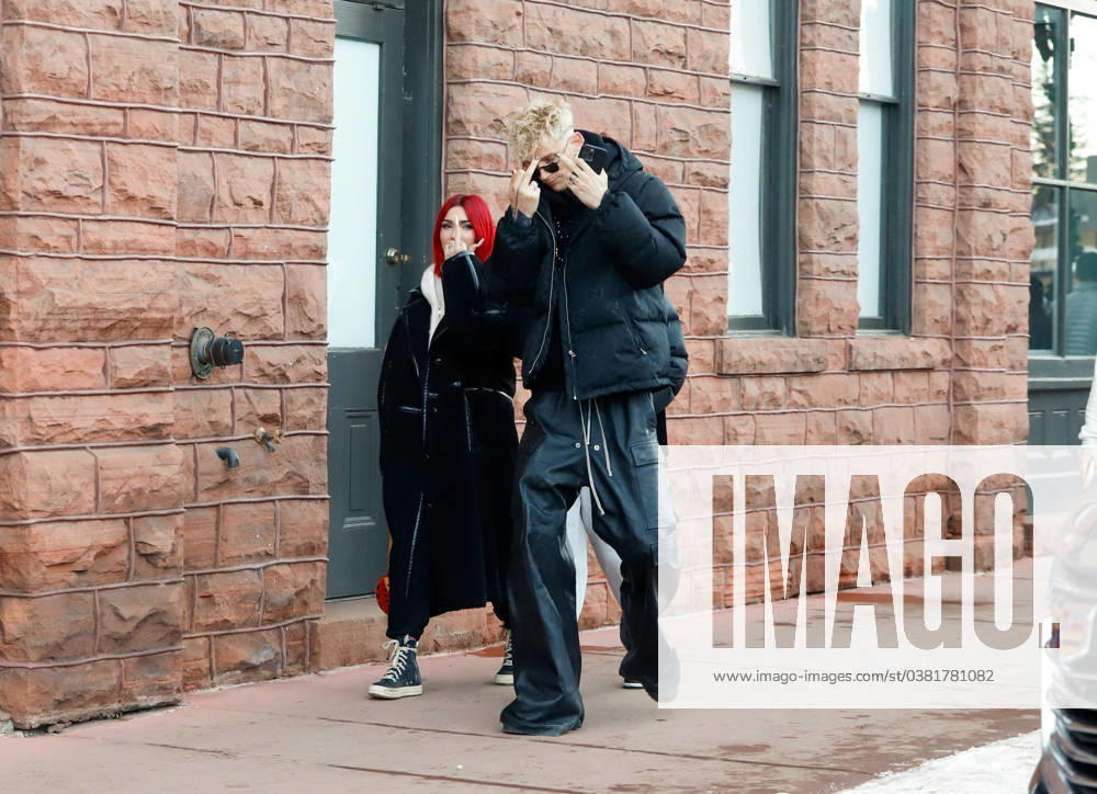 Megan Fox And Machine Gun Kelly out in Aspen. Featuring: Megan Fox And Machine Gun Kelly Where: Aspen, Colorado, United States When: 31 Dec 2023 Credit: BauerGriffin INSTARimages . NOT FOR USE BY NEWSPAPERS BASED IN THE UK.