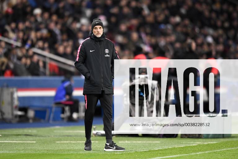 THOMAS TUCHEL (ENTRAINEUR PSG) FOOTBALL : Paris SG vs Guingamp - Coupe de la Ligue BKT - 09 01 2019 AnthonyBIBARD FEP Panoramic
