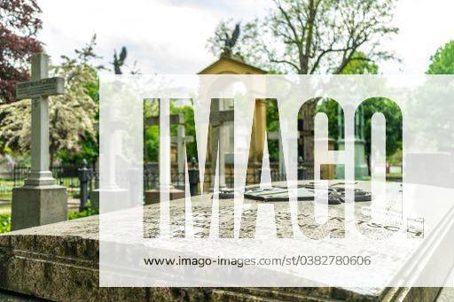 BERLIN, GERMANY May 10, 2020. The invalid cemetery in Berlin Mitte is today a park. 807847