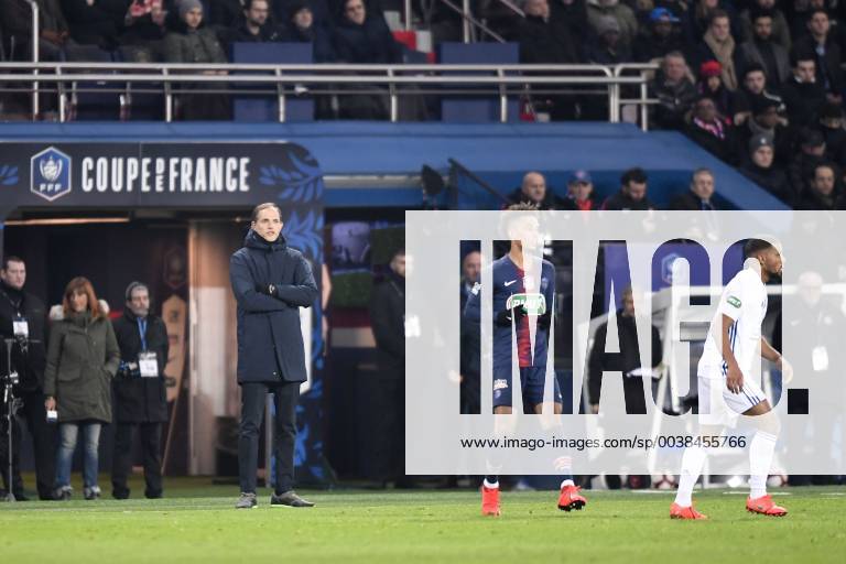 THOMAS TUCHEL (ENTRAINEUR PSG) FOOTBALL : Paris SG vs Strasbourg - Coupe de France - 23 01 2019 AnthonyBIBARD FEP Panoramic