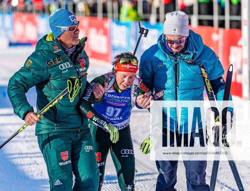 Suedtirol Arena, Antholz, ITA, IBU Weltcup Biathlon, Sprint, Damen, im Bild Laura Dahlmeier (GER) Laura Dahlmeier of Germany during women s Sprint of BMW IBU Biathlon World Cup at the Suedtirol Arena in Antholz, Italy on 2019 01 24. Antholz