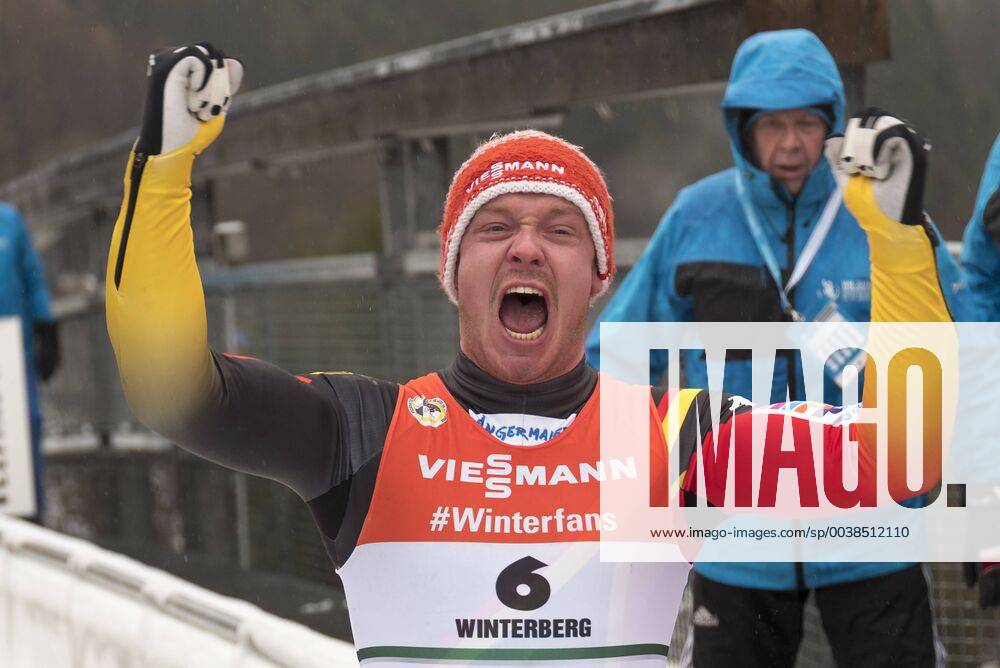 KW04 Felix LOCH GER Sieger FIL Rodel WM in Winterberg, Deutschland am 27.01.2019