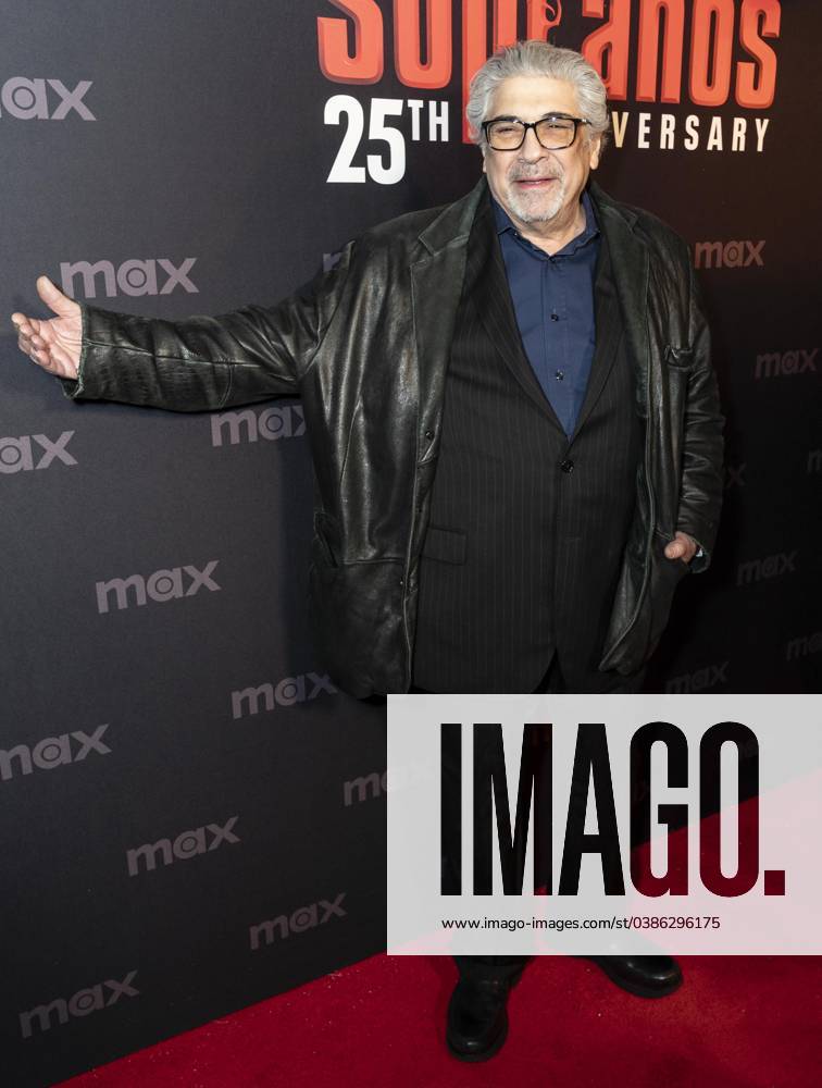 Vincent Pastore attends HBO s The Sopranos 25th anniversary celebration The Family Dinner at Da Nico Ristorante in New York on January 10, 2024 New York United States - ZUMAr339 20240110_znp_r339_025