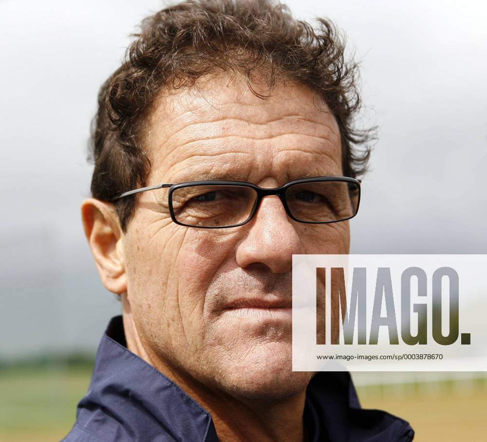 Nationaltrainer Fabio Capello (England) - . Fußball Herren Nationalmannschaft 2008, Training Porträt
