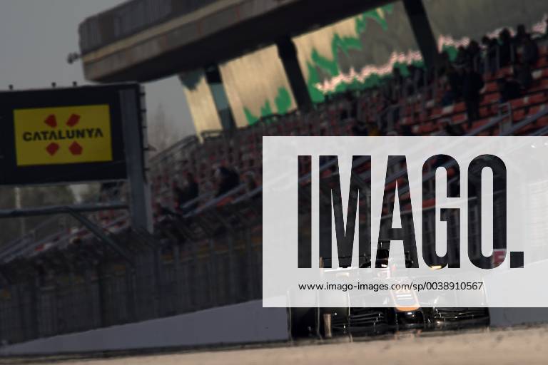 Barcelona, Barcelona, Spain - Kevin Magnussen of Denmark driving the (20) Rich Energy Haas F1 Team VF-19 during day two of F1 Winter Testing at Circuit de Catalunya on February 19, 2019 in Montmelo, Spain. F1 Winter Testing in Barcelona - Day Two - ZUMAn230 20190219_zaa_n230_681