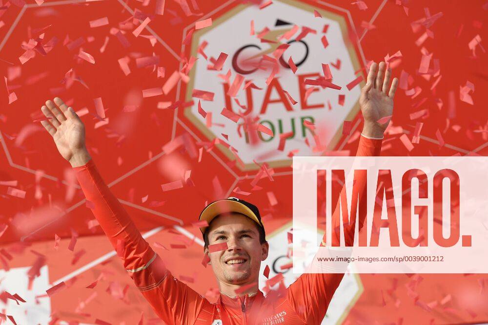 KW08 Photo LaPresse - Fabio Ferrari February 24, 2019 Abu Dhabi (United Arab Emirates) Cycling UAE Tour 2019 - Stage 1 - From Al Hudayriat Island to Al Hudayriat Island - TTT 9,9 miles In the pic: Primoz Roglic (Team Jumbo - Visma)
