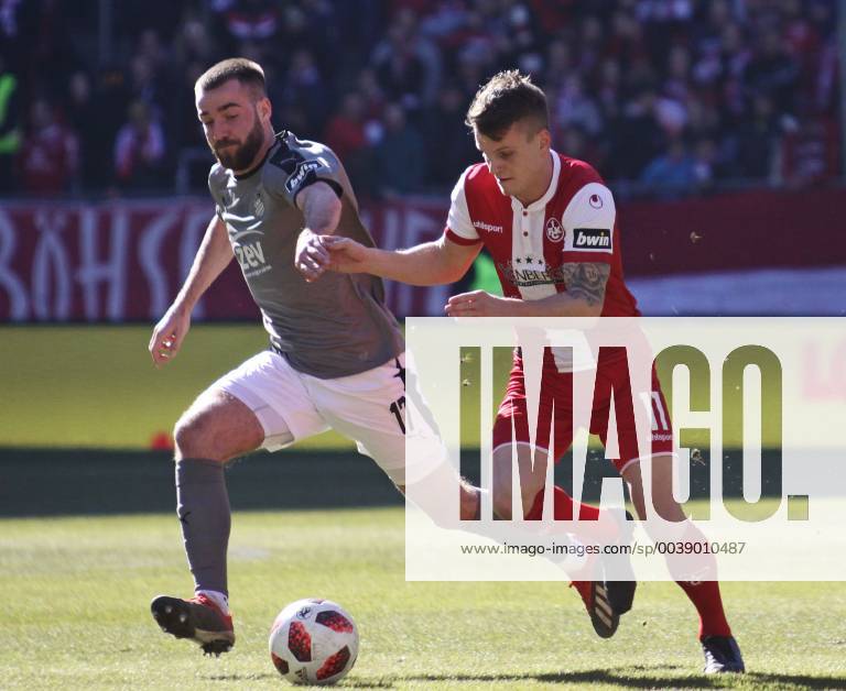 Fussball 3.Liga, 1.FC Kaiserslautern - FSV Zwickau, v.l. Morris Schröter (Zwickau) Florian Pick (Kaiserslautern) Kaiserslautern