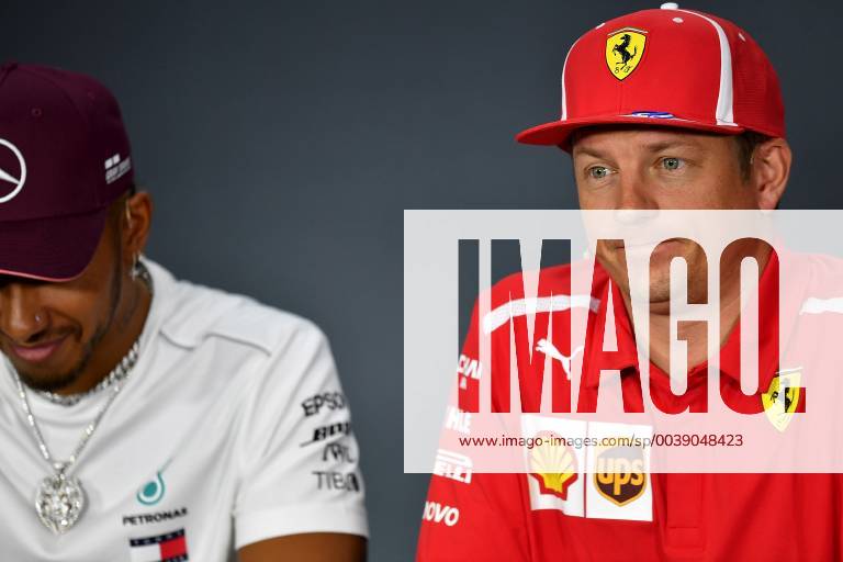 Lewis Hamilton (GB 44), Mercedes AMG Petronas Formula One Team, Kimi Raikkonen (FIN 7), Scuderia Ferrari DeFodiHasan Bratic