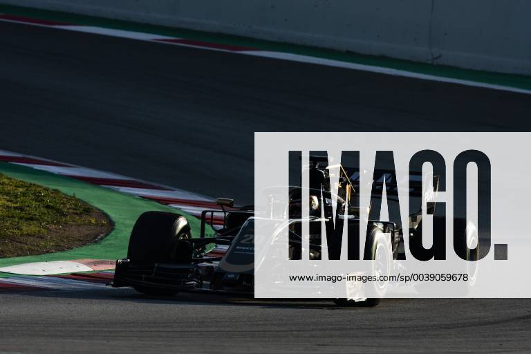 Barcelona, Barcelona, Spain - Kevin Magnussen from Denmark with 20 Rich Energy Haas F1 Team in action during the Formula 1 2019 Pre-Season Tests at Circuit de Barcelona - Catalunya in Montmelo, Spain on February 28. F1 Winter Testing In Barcelona - Day Three - ZUMAn230 20190228_zaa_n230_031