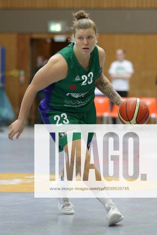 Göttingen, Sporthalle Felix-Klein-Gymnasium, 23.09.18, Basketball, DBBL, Saison 2018 19, DBBL-Pokal, Runde 2, Flippo Baskets BG 74 Göttingen gegen Chemcats Chemnitz Bild: 23 Klaudia Grudzien (Flippo Baskets BG 74)