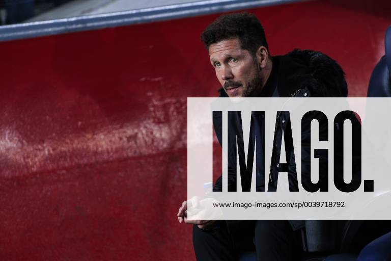 Barcelona, Catalonia, Spain - Pablo Simeone of Atletico de Madrid during the of La Liga match between FC Barcelona Barca and Atletico de Madrid in Camp Nou Stadium in Barcelona 06 of Abril of 2019, Spain. Barcelona v Club Atletico De Madrid - La Liga - ZUMAn230 20190406_zaa_n230_493