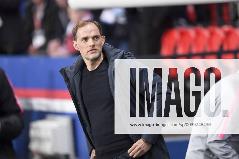 THOMAS TUCHEL (ENTRAINEUR PSG) FOOTBALL : Paris SG vs Strasbourg - Ligue 1 Conforama - 07 04 2019 AnthonyBIBARD FEP Panoramic