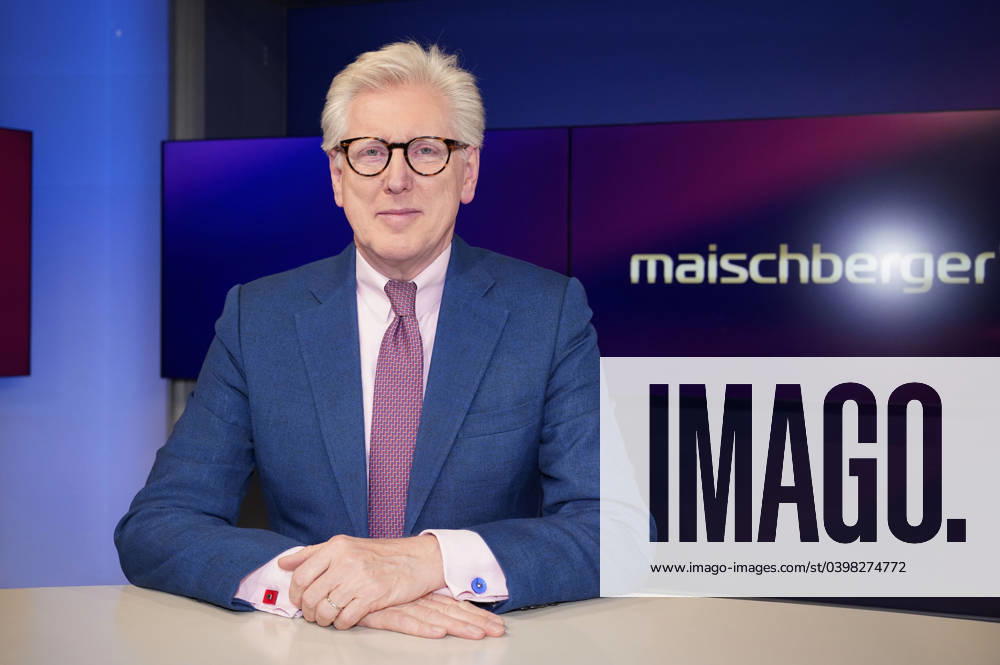 Theo Koll in der ARD-Talkshow maischberger im Studio Berlin Adlershof. Berlin