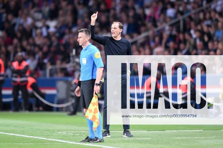 THOMAS TUCHEL (ENTRAINEUR PSG) FOOTBALL : Paris SG vs Monaco - Ligue 1 Conforama - 21 04 2019 FEP Panoramic