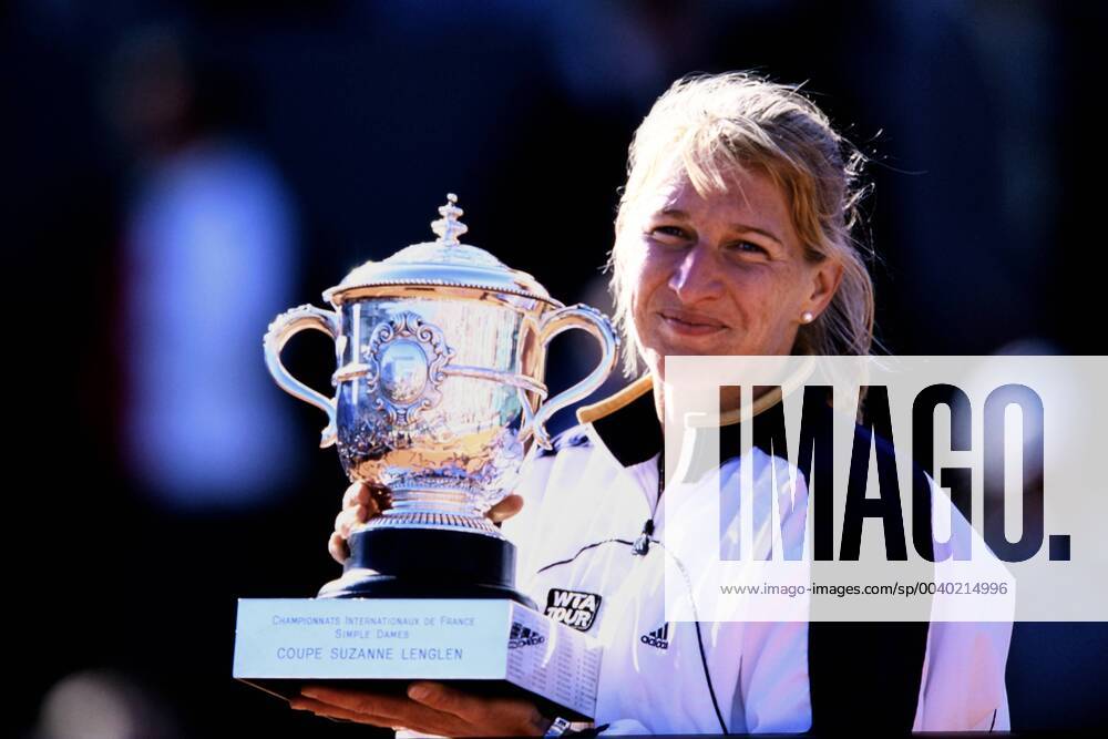 GRAF Steffi Stefanie GER Siegerin Frauen Finale gegen HINGIS Martina Tennis Roland Garros Grand Slam 1999 in Paris am 05. Juni 1999 in Paris