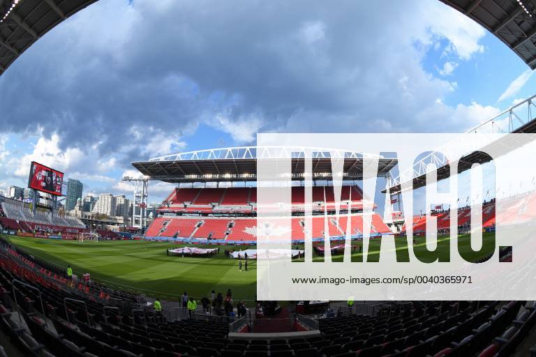 TORONTO, ON - MAY 15: Stadium photo prior to the regular season MLS, Fussball Herren, USA game between D.C. United and Toronto FC on May 15, 2019 at BMO Field in Toronto, ON. (Photo by Gerry Angus Icon Sportswire) SOCCER: MAY 15 MLS - DC United at Toronto FC Icon19051503