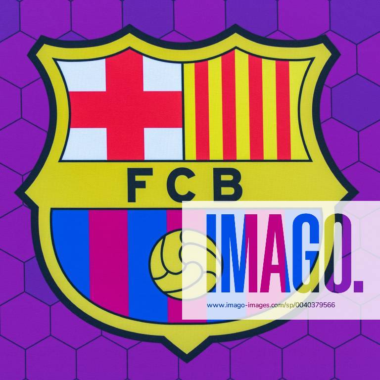 Logo FC Barcelona, Barca im Stadion; Symbolbild, 17.05.2019, Budapest, Fußball, Frauen, UEFA Women s Champions League, VfL Wolfsburg - Olympique Lyonnais