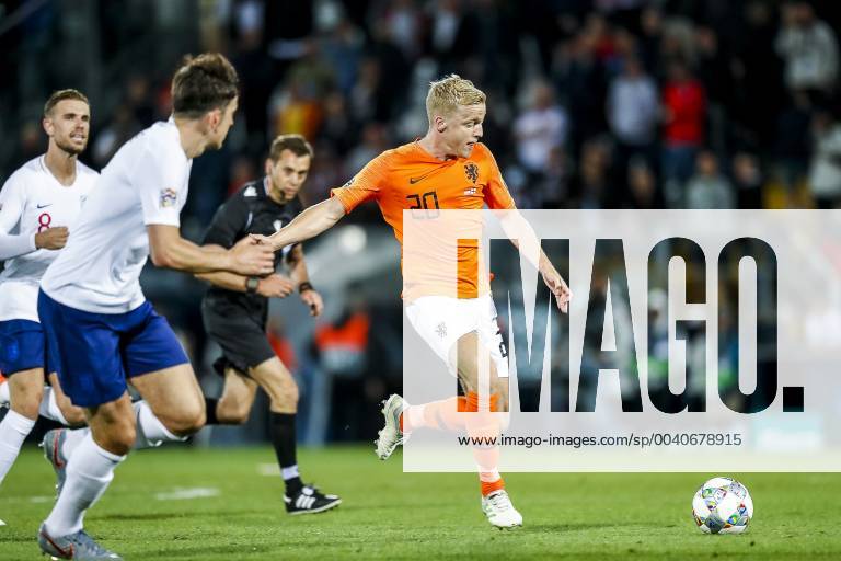 GUIMARAES, 06-06-2019, Estadio D. Afonso Henriques , UEFA Nations League Semi Final. Netherlands player Donny van de Beek during the game Netherlands - England Netherlands - England x3611428x