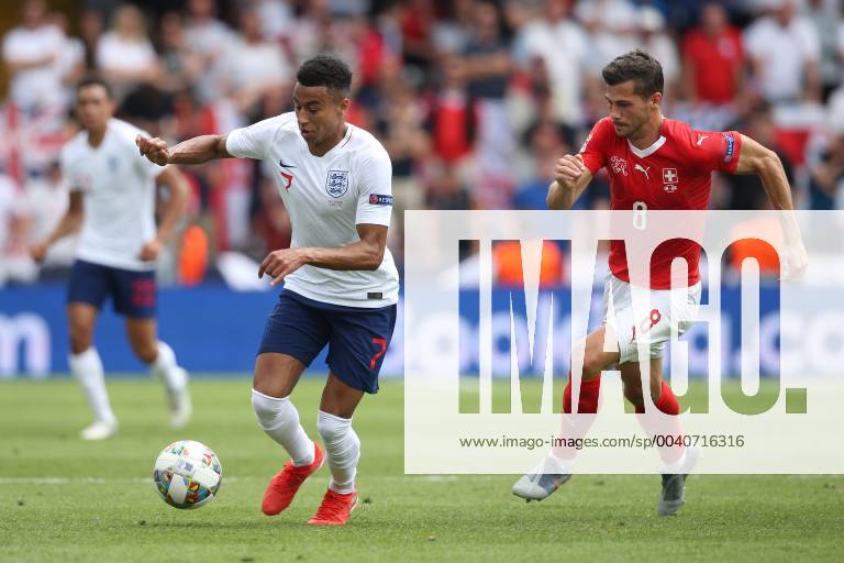 Switzerland v England UEFA Nations League 3rd Place Play-off Jesse Lingard of England and Remo Freuler of Switzerland in action during the UEFA Nations League 3rd Place Play-off match at Estadio D. Afonso Henrique, Guimaraes Content Not Available For UK Newspapers