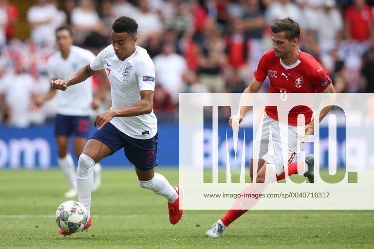 Switzerland v England UEFA Nations League 3rd Place Play-off Jesse Lingard of England and Remo Freuler of Switzerland in action during the UEFA Nations League 3rd Place Play-off match at Estadio D. Afonso Henrique, Guimaraes Content Not Available For UK Newspapers