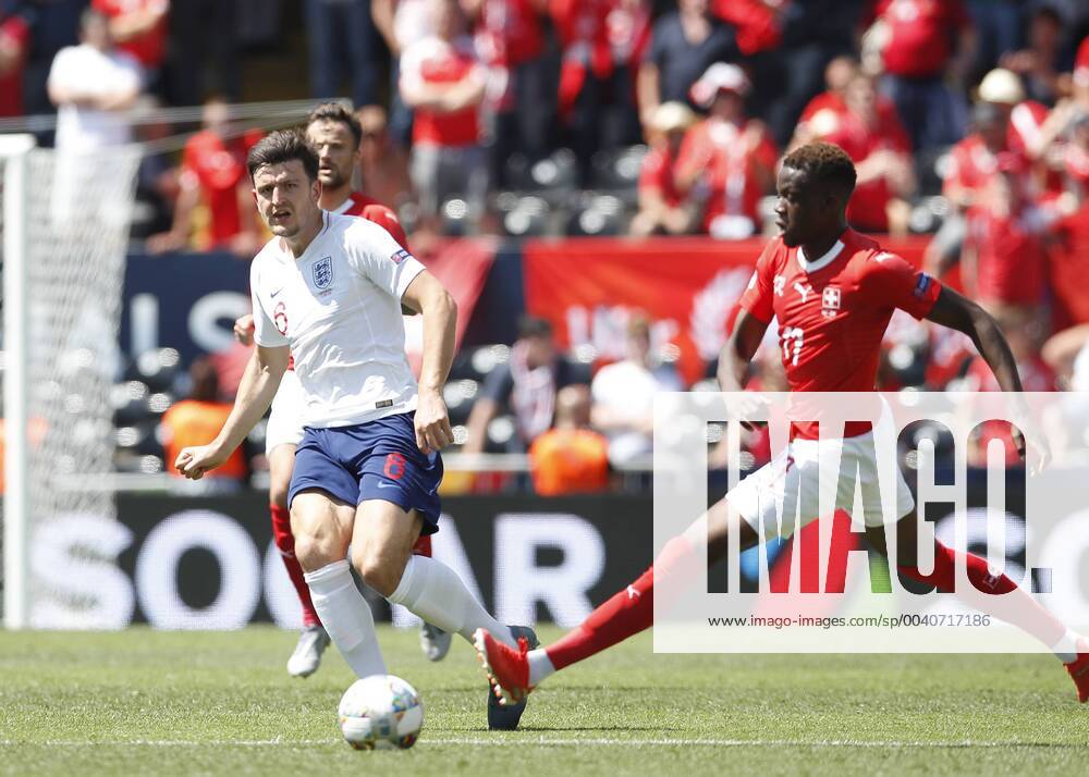 Harry Maguire of England in action during the UEFA Nations League match at D. Afonso Henriques Stadium, Guimaraes. Picture date: 9th June 2019. Picture credit should read: David Klein Sportimage . SPI-0095-0064