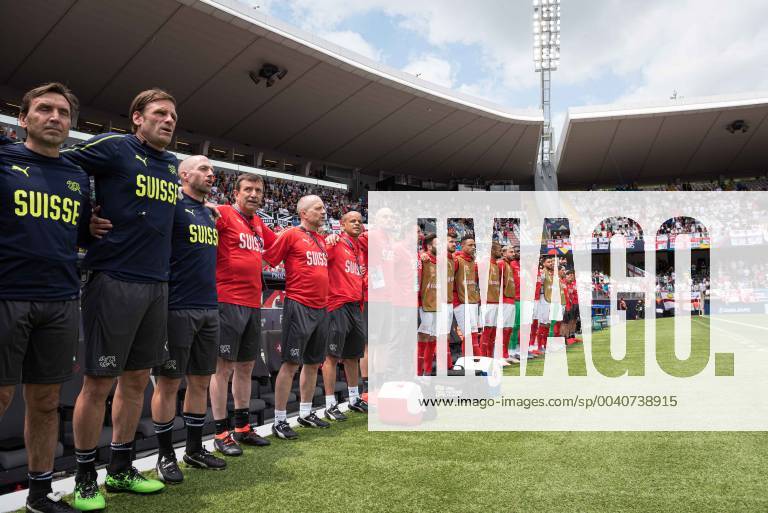 Guimaraes, Portugal, 09.06.2019, UEFA Nations League, 3. Platz, Schweiz - England, Substitutes of Switzerland are seen ( Defodi-09-531-002639