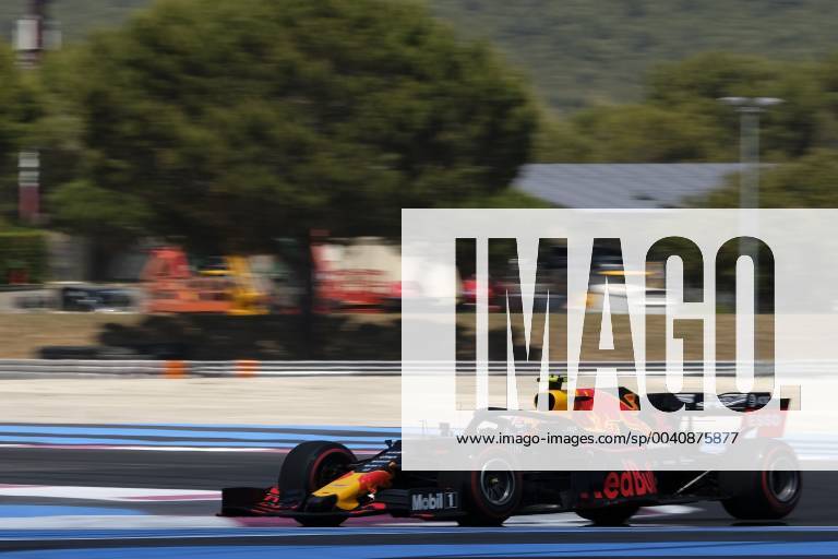 Le Castellet, Var, France - Red Bull Racing Driver PIERRE GASLY (FRA) in action during the Qualifying session of the Formula one French Grand Prix at the Paul Ricard circuit at Le Castellet - France F1 2019: French Grand Prix : Qualifying - ZUMAp119 20190622_zaf_p119_033