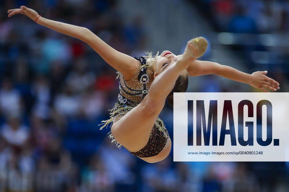 KW25 2nd Europaspiele 23.06.2019 Dina Averina (RUS) at second day of RG competition; 2nd European Games on 23.06.2019 in the Minsk Arena in Minsk (Belarus).