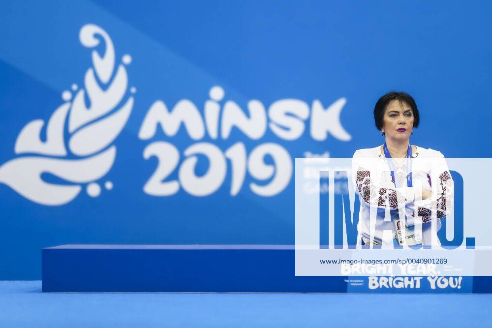 KW25 2nd Europaspiele 23.06.2019 Irina Deriugina at second day of RG competition; 2nd European Games on 23.06.2019 in the Minsk Arena in Minsk (Belarus).