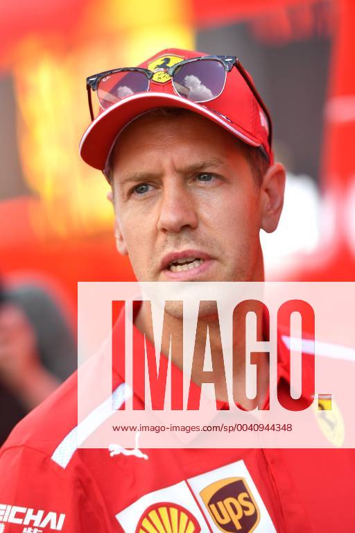 Sebastian VETTEL,GER (Scuderia Ferrari), Aktion,Einzelbild,angeschnittenes Einzelmotiv,Portraet,Portrait,Porträt. Formel 1:GP von Oesterreich,, Red Bull Ring Zeltweg,Spielberg,Saison 2019,am 27.06.2019