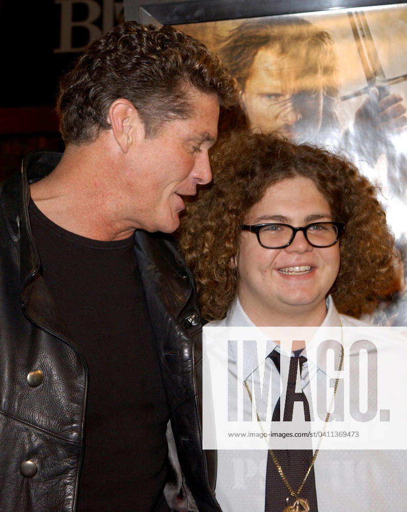 The Lord of The Rings:The Return of The King L.A. Premiere David Hasselhoff and Jack Osbourne attend The Lord of The Rings:The Return of The King L.A. Premiere held at The Mann Village Theatre. December 3,2003 ( ) Copyright 2003 by Debbie VanStory iPhoto.ca Los Angeles CA USA