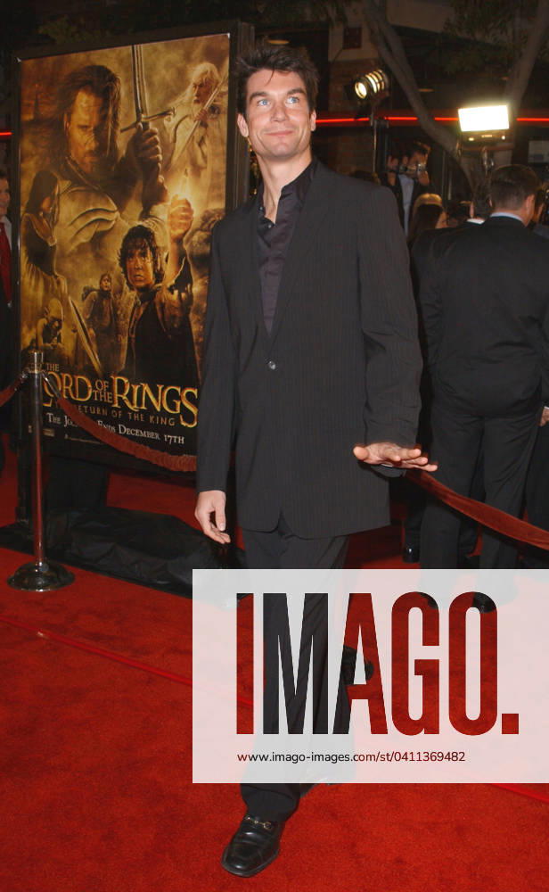 The Lord of The Rings:The Return of The King L.A. Premiere Jerry O Connell attends The Lord of The Rings:The Return of The King L.A. Premiere held at The Mann Village Theatre. December 3,2003 ( ) Copyright 2003 by Debbie VanStory iPhoto.ca Los Angeles CA USA