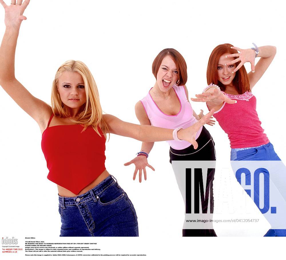 Atomic Kitten Natasha Hamilton, Liz McC.......... Atomic Kitten Natasha Hamilton, Liz McClarnon, Kerry Katona _ , Credit:David Titlow Avalon
