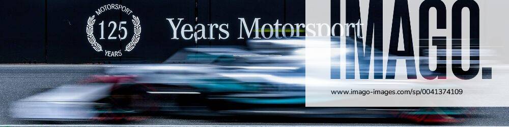 Motorsport FIA Formel 1, Mercedes Benz Großer Preis von Deutschland 2019 3.Freies Training v.l. Lewis Hamilton (Mercedes-AMG Petronas Motorsport 44 GBR) 125 Years Motorsport Hockenheim