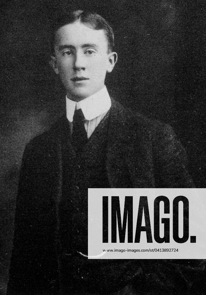 J.R.R. Tolkien, 1911 (b w photo) 876905 J.R.R. Tolkien, 1911 (b w photo) by English Photographer, (20th century); Private Collection; (add.info.: John Ronald Reuel Tolkien, CBE (1892-1973) was an English writer, poet, philologist, and university professor, best known as the author of the classic high fantasy works The Hobbit, The Lord of the Rings, and The Silmarillion.).