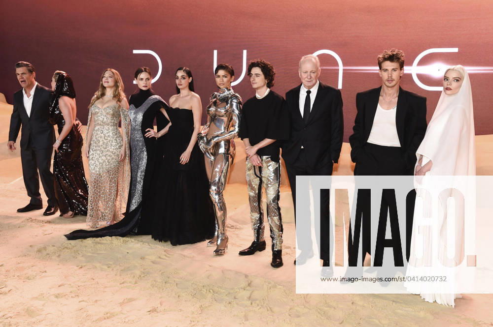 Anya Taylor-Joy, Archivbilder Josh Brolin, Florence Pugh, Lea Seydoux, Rebecca Ferguson, Souheila Yacoub, Zendaya, Timothee Chalamet, Stellan Skarsgard, Austin Butler, Anya Taylor-Joy bei der Weltpremiere des Kinofilms Dune: Part Two Dune: Teil 2 im Odeon Leicester Square. London