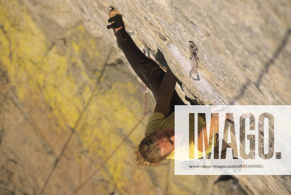 Rock climbing at Skaha Bluffs, in Penticton, British Columbia, Canada MR_senja_palonen