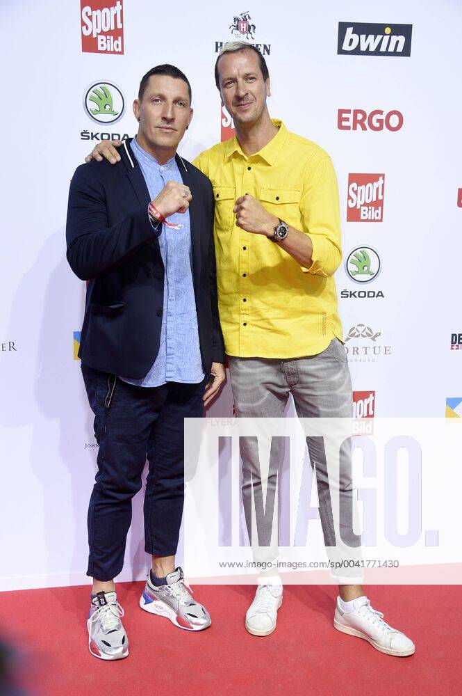 Stefan Kretzschmar und Pascal Hens bei der Verleihung des Bild Award 2019 in der Fischauktionshalle. Hamburg