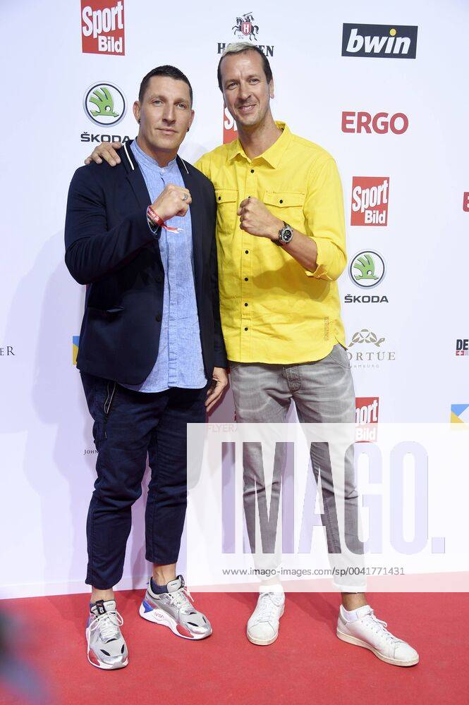 Stefan Kretzschmar und Pascal Hens bei der Verleihung des Bild Award 2019 in der Fischauktionshalle. Hamburg
