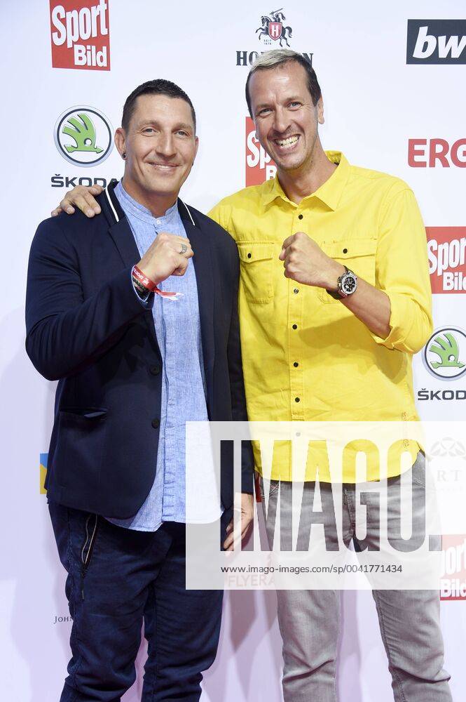 Stefan Kretzschmar und Pascal Hens bei der Verleihung des Bild Award 2019 in der Fischauktionshalle. Hamburg