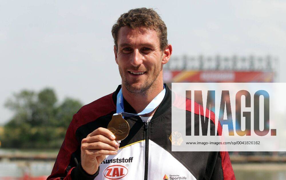 Bilder des Jahres 2019, Sport 08 August 24.08.2019 Szeged(Hungary) ICF Canoe Sprint & Paracanoe World Championships C1 500m Final Sebastian Brendel Germany gold medal :
