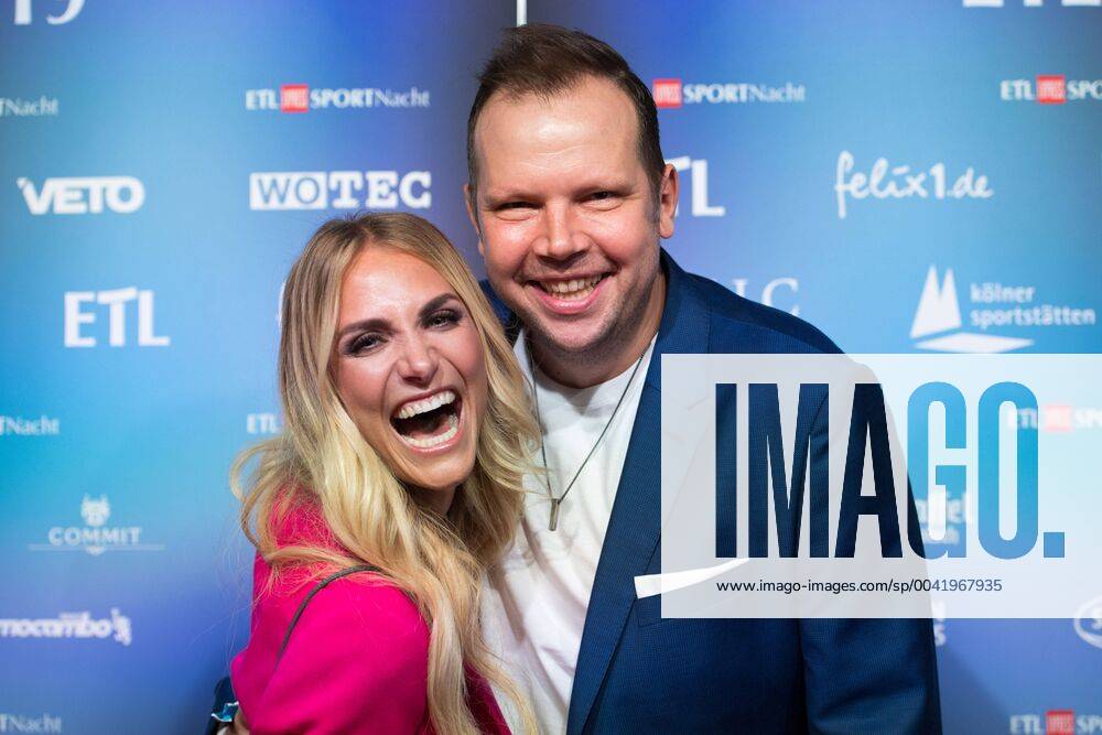 Wolff-Christoph FUSS, rechts, Sportkommentator and Anna KRAFT, ETL EXPRESS SPORTNacht 2019 am 28.08.2019 in Koeln Deutschland, Â