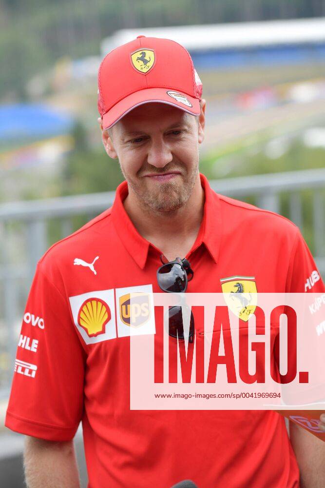 Sebastian Vettel (Scuderia Ferrari Mission Winnow), Grosser Preis von Belgien 2019, Motorsport, Formel 1, 29.08.2019, Grosser Preis von Belgien 2019, Motorsport, Formel 1, 29.08.2019 Spa Francorchamps