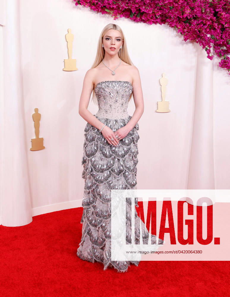 Anya Taylor-Joy, Archivbilder Anya Taylor Joy arrives on the red carpet at the 96th annual Academy Awards in Los Angeles, California on Sunday, March 10, 2024. Since 1929, the Oscars have recognized excellence in cinematic achievements. LAP20240310619 JOHNxANGELILLO
