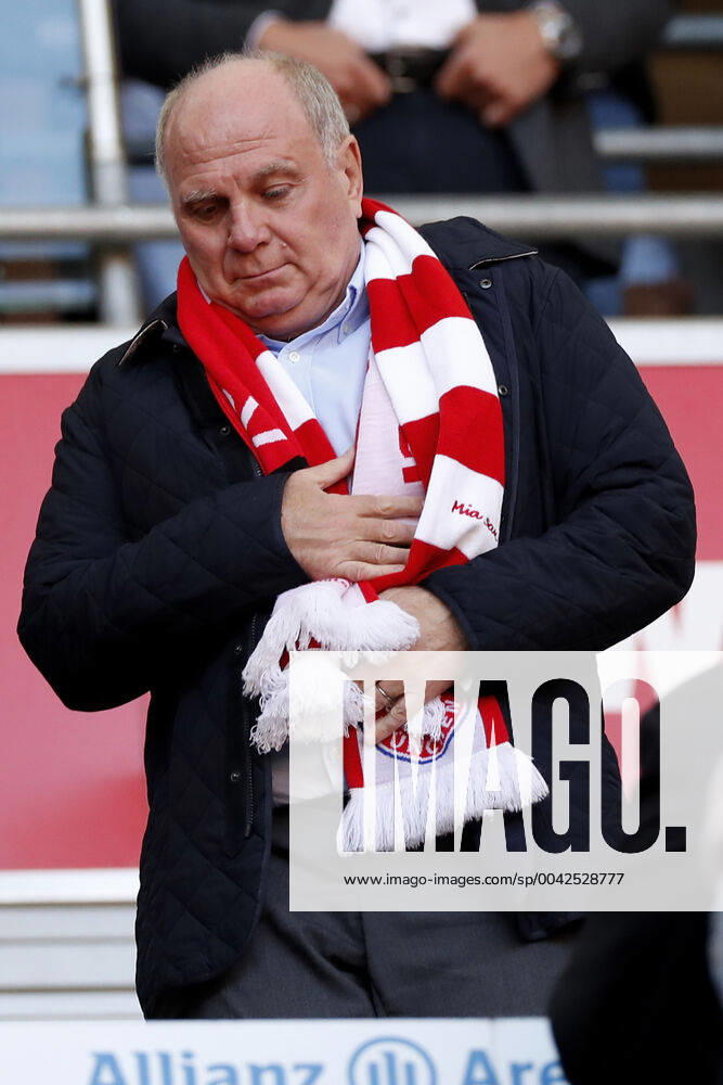 KW38 HOENESS Uli President Team FC Bayern Muenchen DFL Fussball Bundesliga Saison 2019-2020 Spiel FC Bayern Muenchen - 1.FC Koeln am 21. 09. 2019 in der Allianzarena DFL REGULATIONS PROHIBIT ANY USE OF PHOTOGRAPHS as IMAGE SEQUENCES and or QUASI-VIDEO