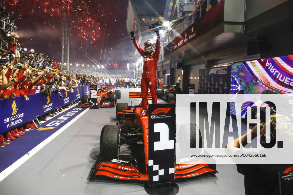 KW38 Motorsports: FIA Formula One World Championship, WM, Weltmeisterschaft 2019, Grand Prix of Singapore, 5 Sebastian Vettel (GER, Scuderia Ferrari Mission Winnow), Singapore Singapore