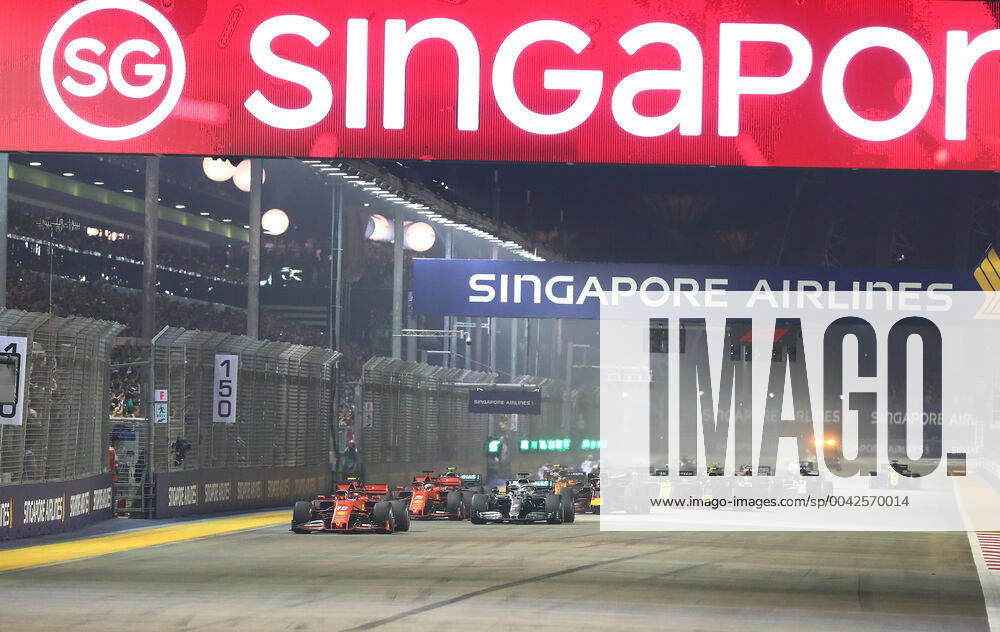 Start, formula 1 GP, Singapore, 22.09.2019 Photo:mspb Lukas Gorys Start, formula 1 GP, Singapore,