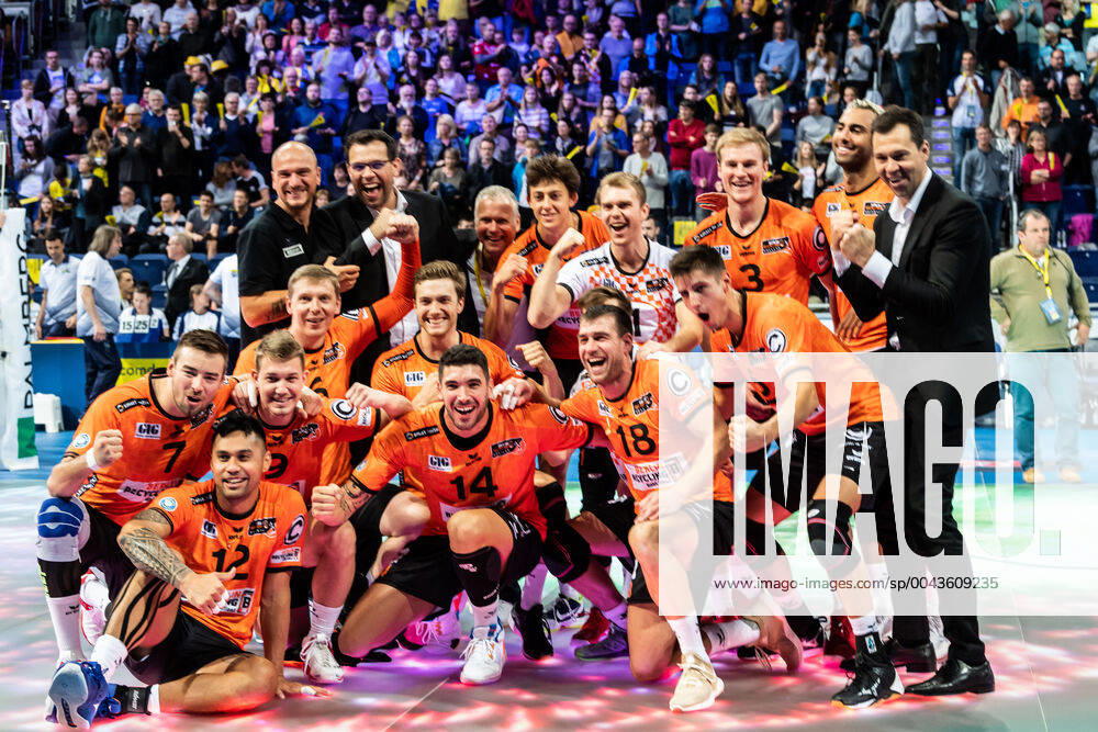 KW42 comdirect Volleyball Supercup 2019; 20.10.2019 Berlin Recycling Volleys, Supercup Sieger 2019; comdirect Volleyball Supercup 2019 am 20.10.2019, Hannover.
