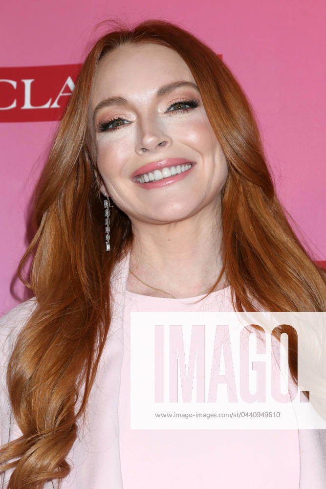 USA - Clarins New Product Launch Party - Los Angeles LOS ANGELES - MAR 15: Lindsay Lohan at the Clarins New Product Launch Party on the Private Residence on March 15, 2024 in Los Angeles, CA Los Angeles CA USA