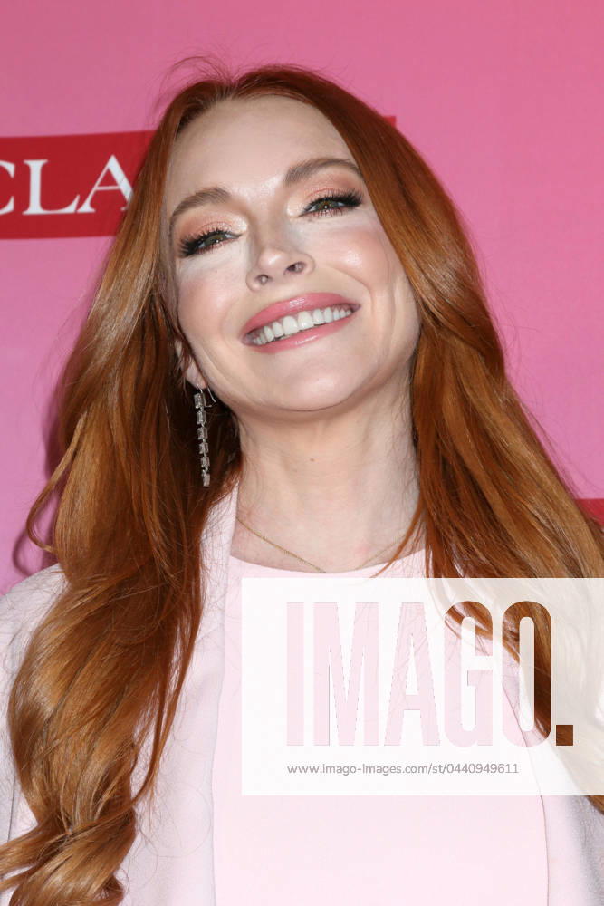 USA - Clarins New Product Launch Party - Los Angeles LOS ANGELES - MAR 15: Lindsay Lohan at the Clarins New Product Launch Party on the Private Residence on March 15, 2024 in Los Angeles, CA Los Angeles CA USA
